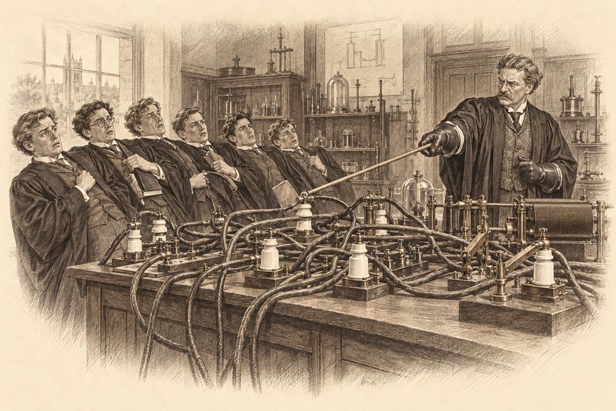 Illustration for the course: Electrical Engineering & Difficult Wires