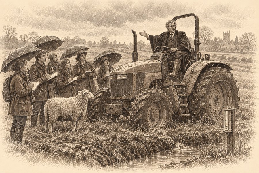 Illustration for the course: Agricultural Engineering, Drainage & Applied Weather