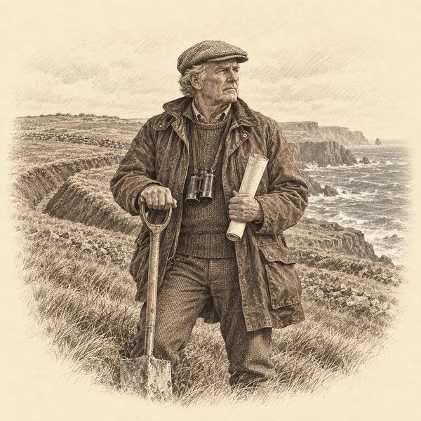 Portrait: Commandant (Retd.) Fiachra T. Devereux-Roche