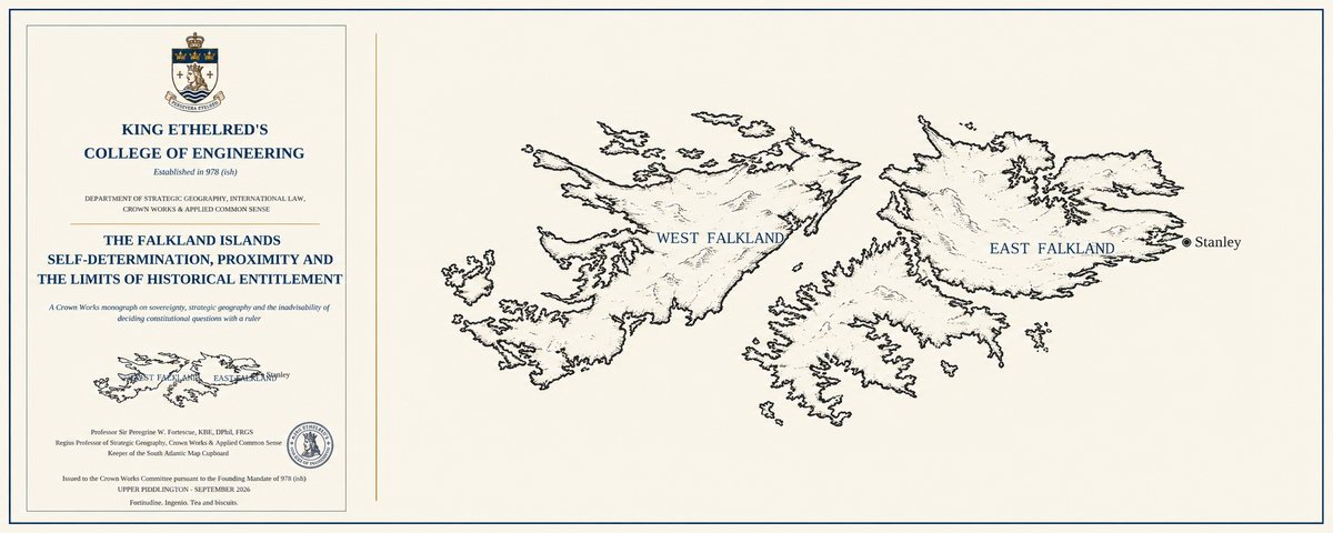 Cover and illustration of the paper: The Falkland Islands: Self-Determination, Proximity and the Limits of Historical Entitlement