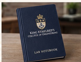 Navy King Ethelred’s laboratory notebook